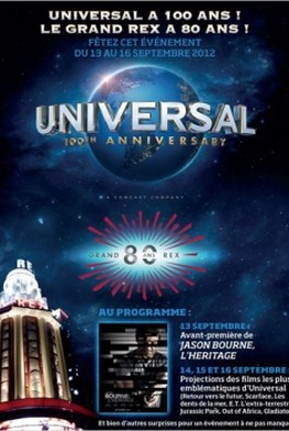 100 ans Universal - Pass 2 jours (2012)