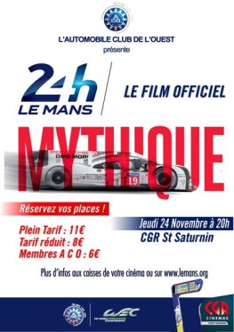 Les 24 heures du Mans 2016 (CGR Events) (2016)